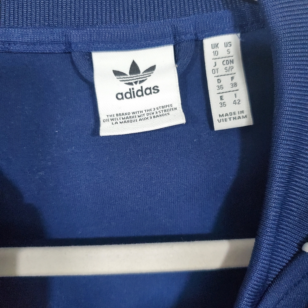 ADIDAS ADICOLOR CLASSICS TRACK JACKET Night Sky (Navy) Men's Size Small - Picture 3 of 6